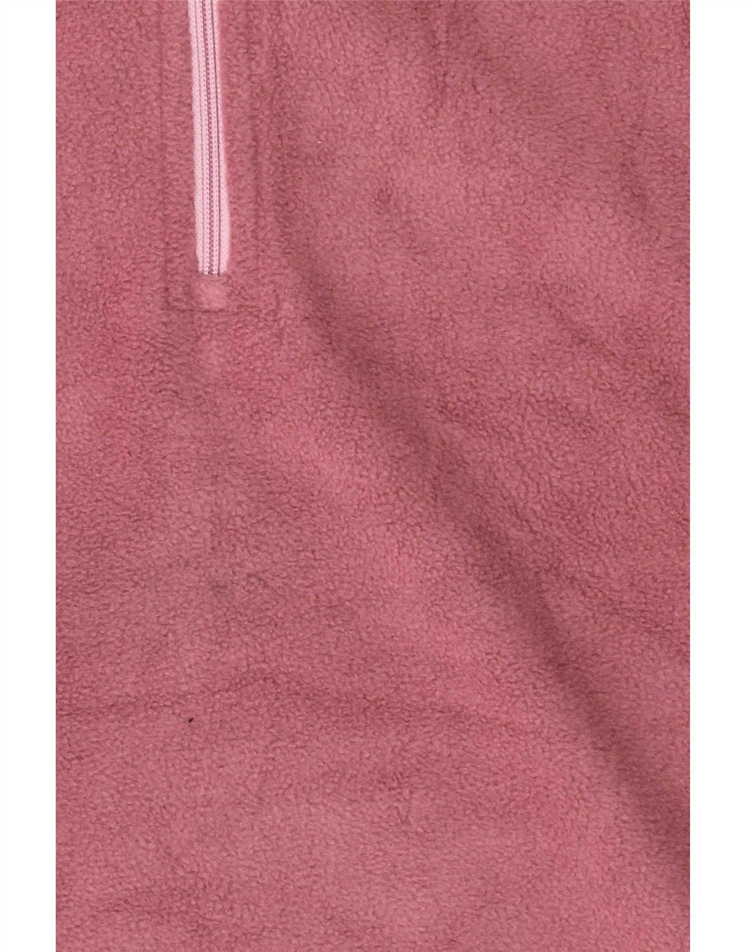 Mountain Warehouse Womens Zip Neck Fleece Jumper UK 12 Medium Pink