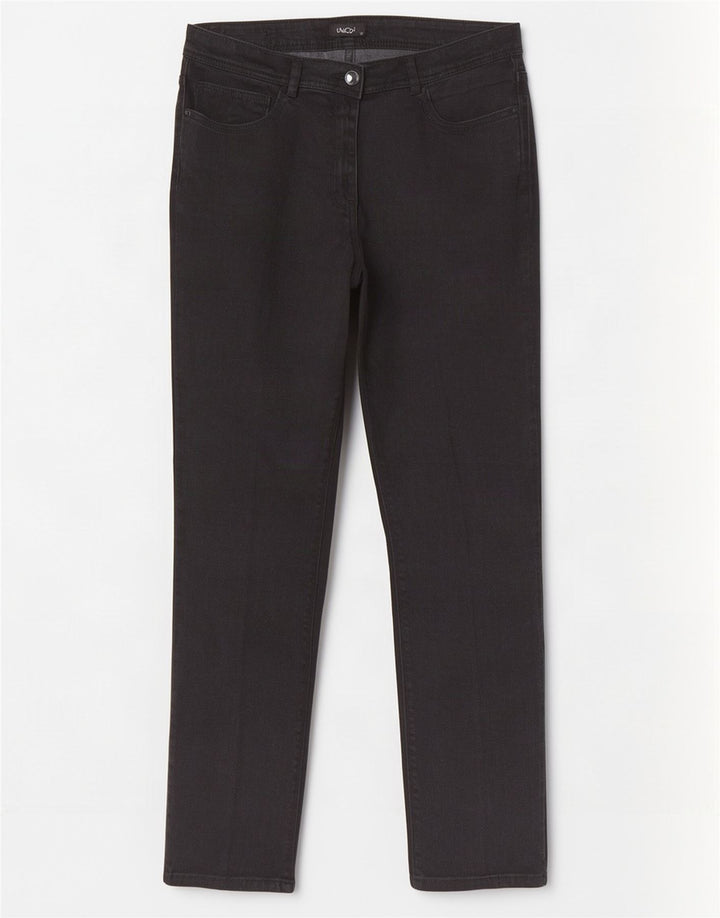 Jeans slim da donna M&Co UK 12 medio W32 L30 neri