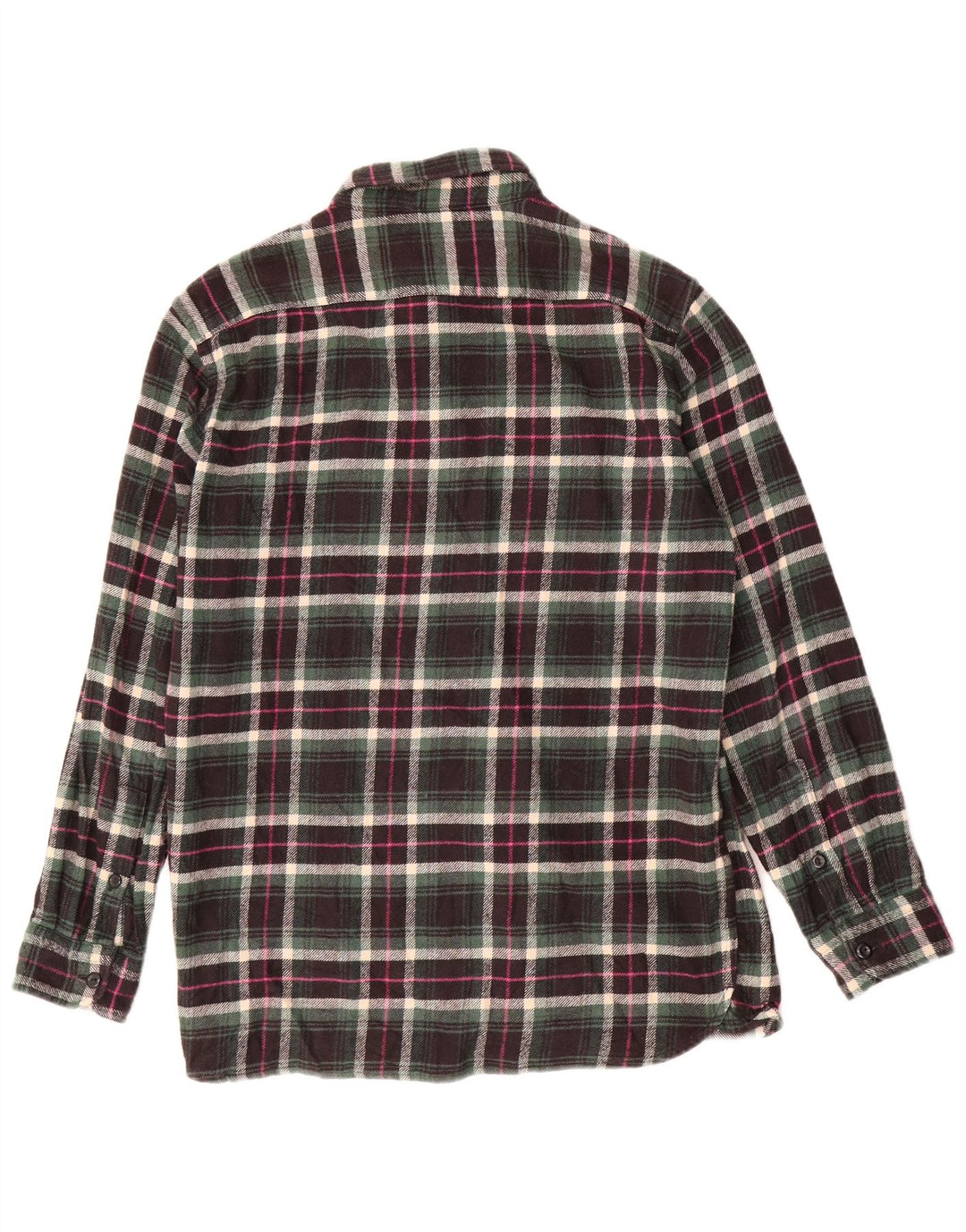 Levi's Mens Relaxed Flannel Shirt Small Green Check Cotton