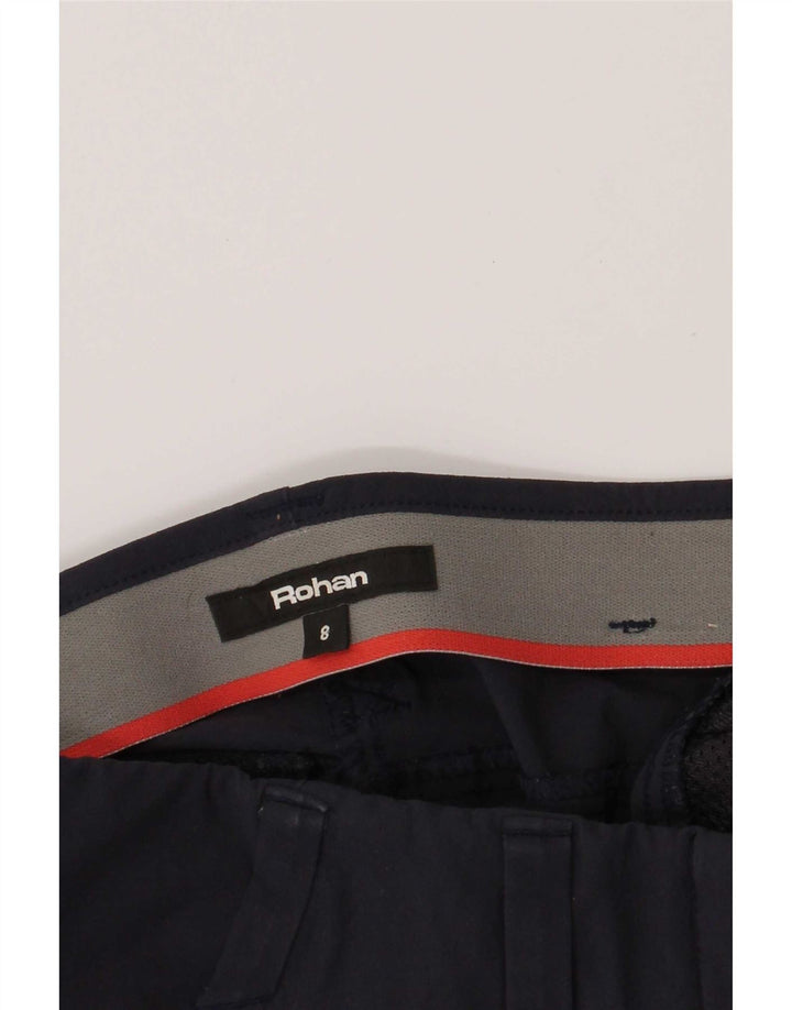 Rohan Bermuda Shorts til kvinder UK 8 Small W26 Navy Blue