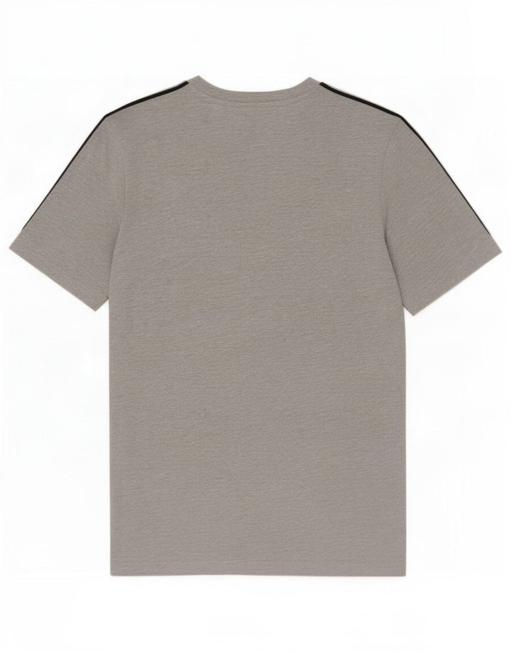 Adidas Boys T-Shirt Top 15-16 Years Grey Cotton