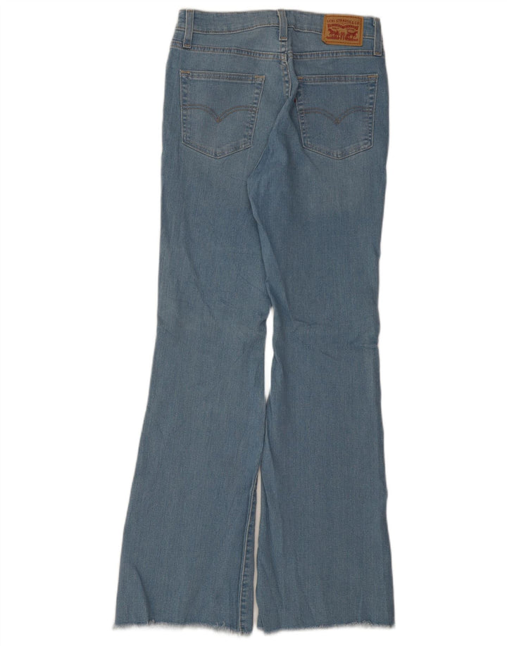 LEVI'S Jeans svasati da donna 724 W28 L32 cotone blu