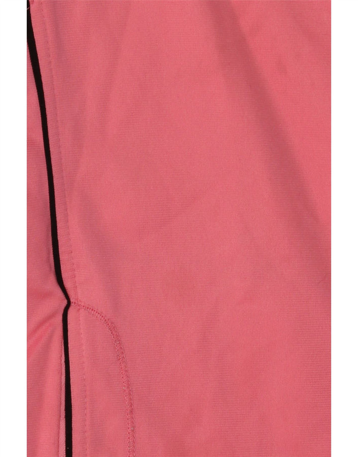 Brugi Chaqueta de chándal para mujer UK 46 Grande Poliéster rosa