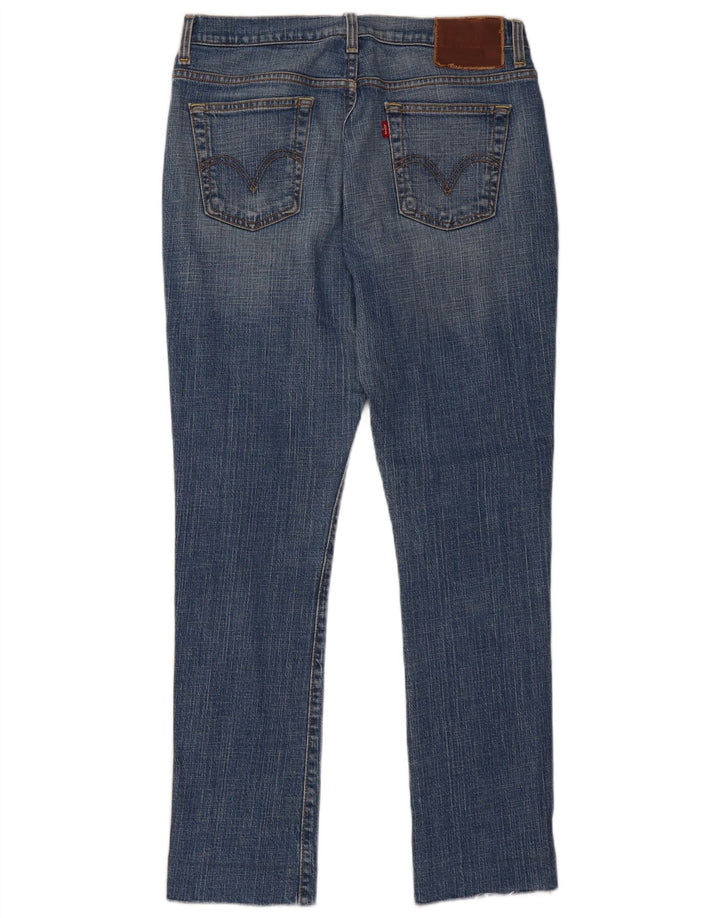 Levi's Womens Straight Jeans US 12 Large W30 L29 Blue Cotton