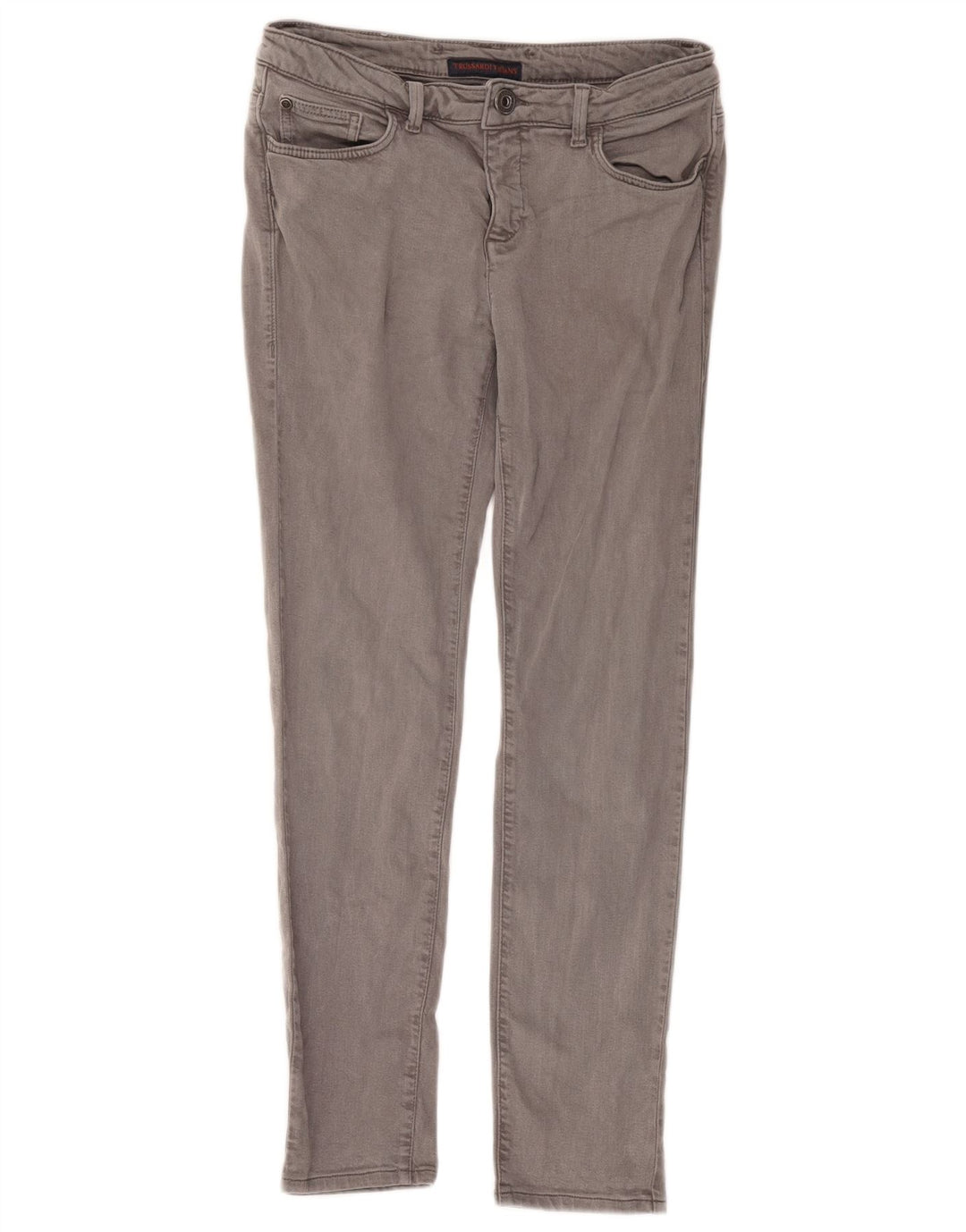 Jeans Slim Donna Trussardi W29 L27 Lyocell Grigio
