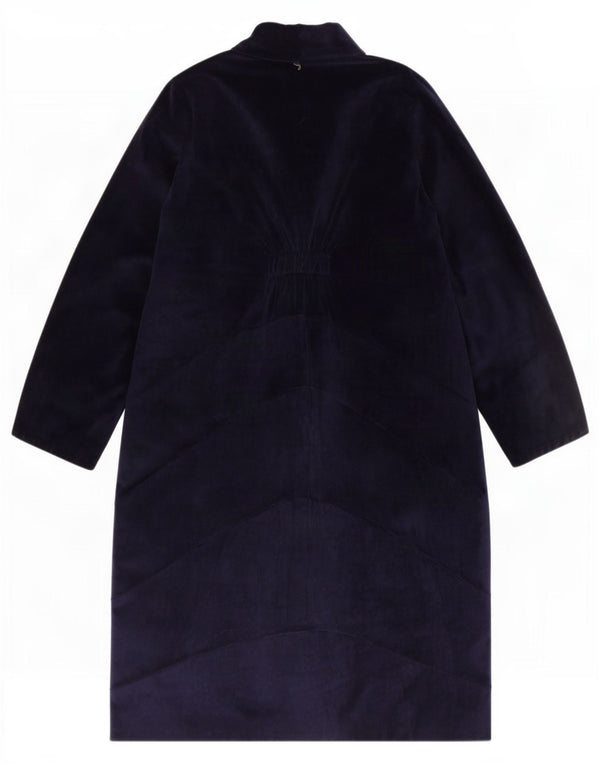 Γυναικείο Βελούδινο Πανωφόρι Ghungroo One Size Navy Blue Floral Βαμβακερό