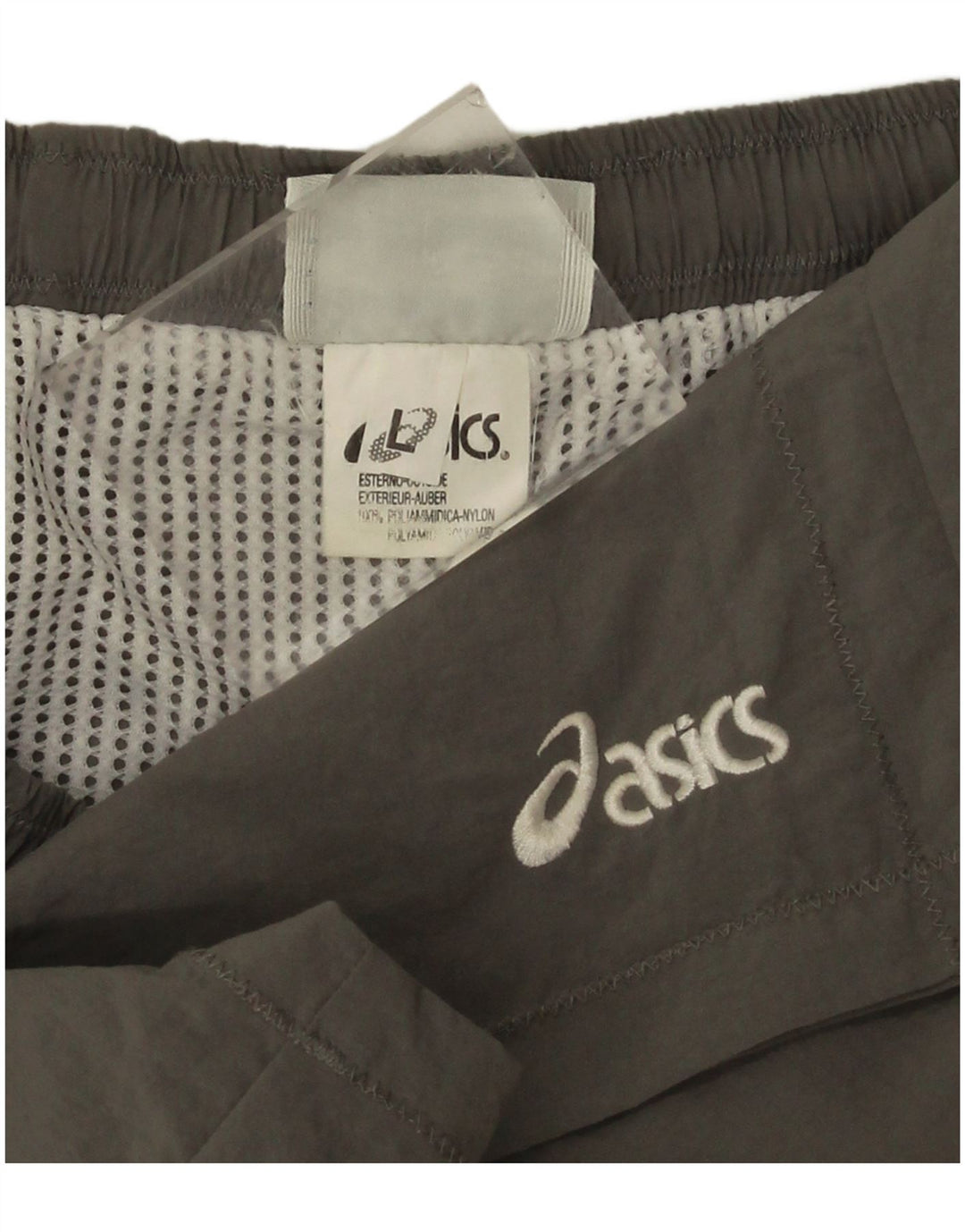 Pantaloni scurți sport Asics pentru bărbați, mari, gri din poliamidă