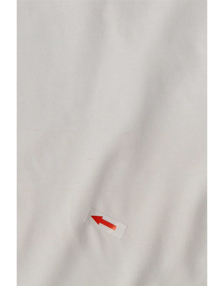 Superdry Mens T-Shirt Top Large White Cotton