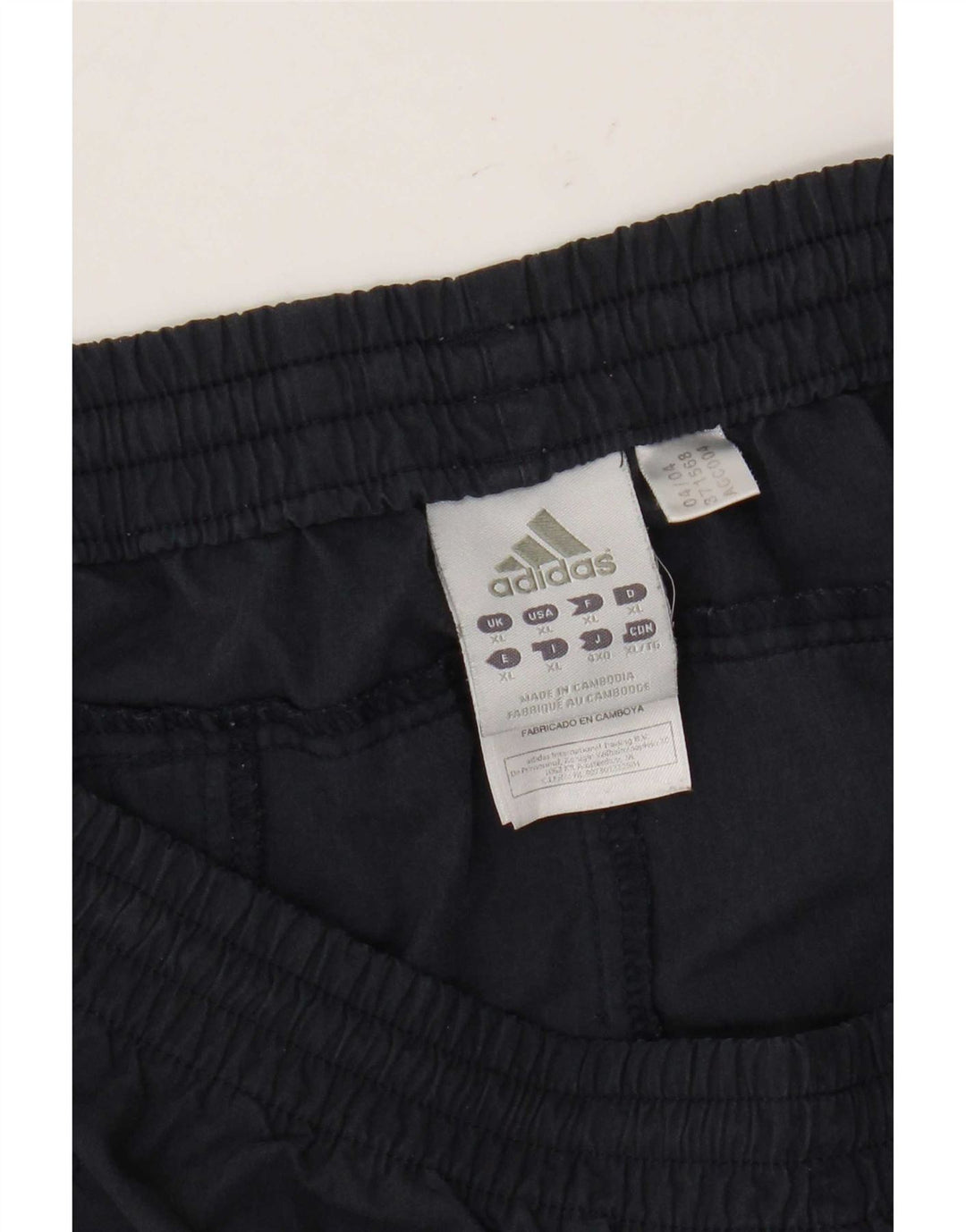 Adidas Herren Capri-Trainingshose XL, Marineblau, Polyester