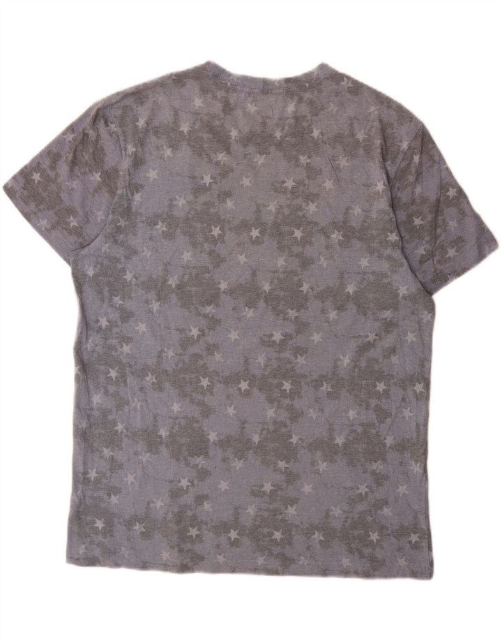 HURLEY Mens T-Shirt Top Large Grey Tie Dye Cotton Vintage Hurley and Second-Hand Hurley from Messina Hembry 