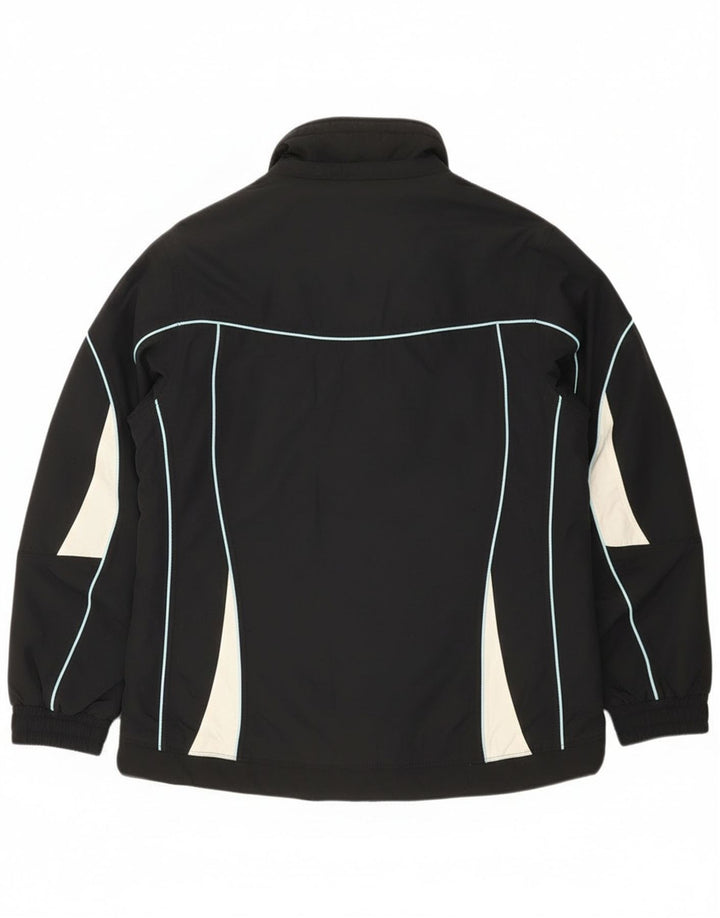 West Scout Womens Windbreaker Jacket UK 16 Large Black Colourblock Nylon