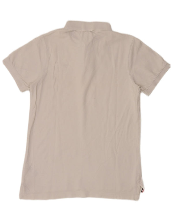 Tommy Hilfiger Polo Homme Blanc Moyen Coton