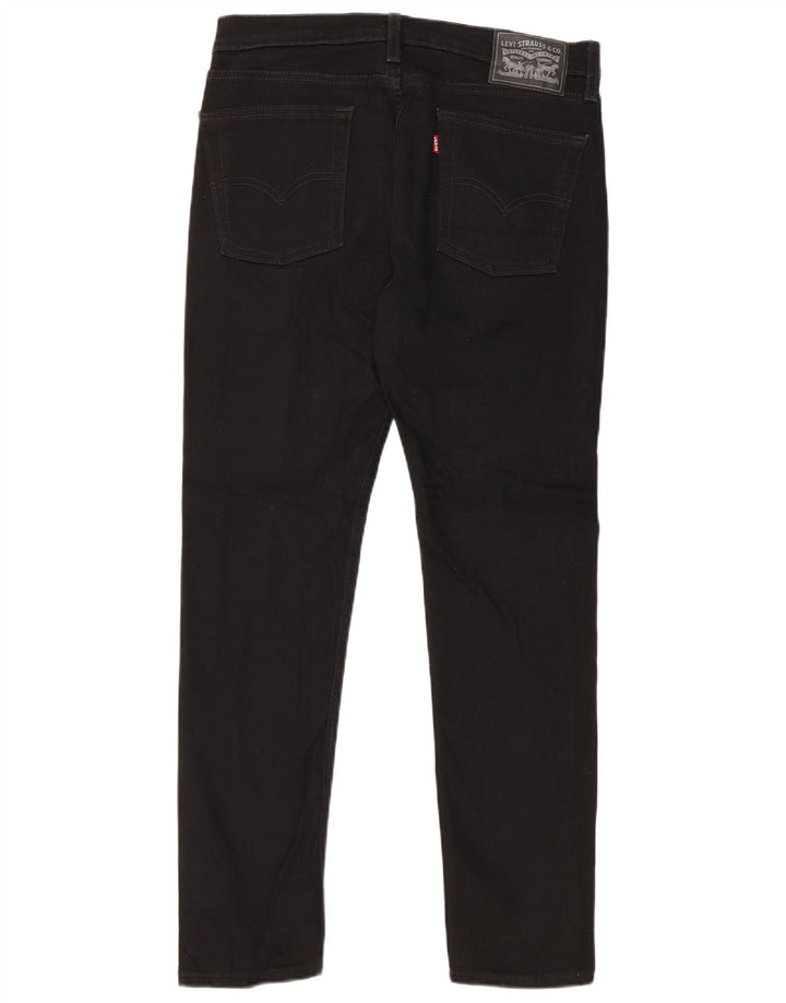 Levi's Slim Jeans til kvinder W32 L30 sort bomuld