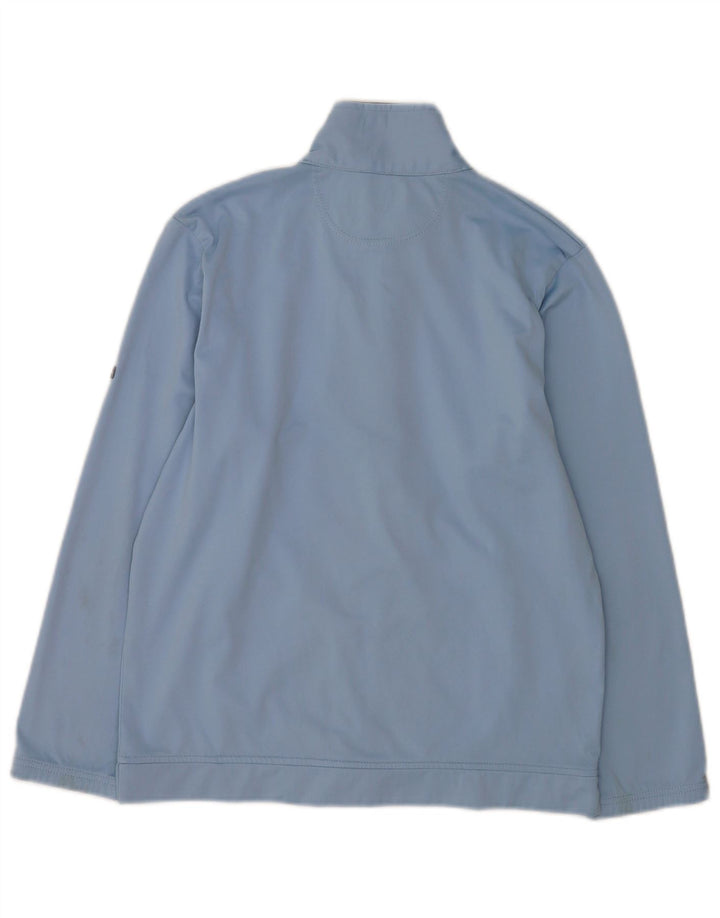 Champion Womens Oversized Tracksuit Top Jacket UK 10 Small Blue