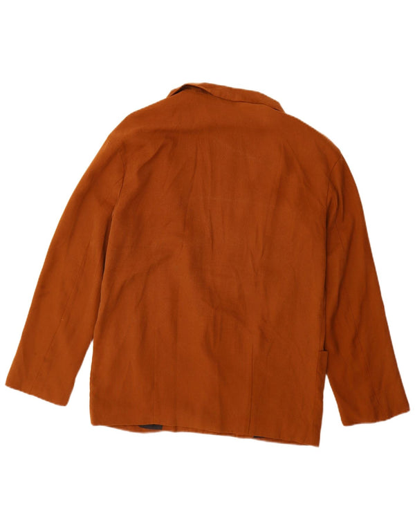 Jachetă blazer supradimensionată pentru femei Zara UK 6 XS maro