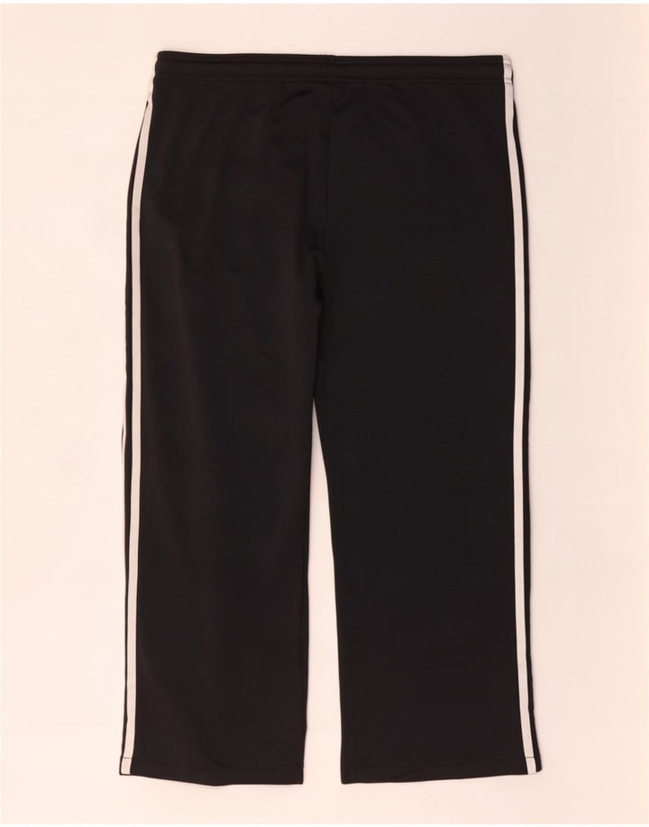 Adidas Womens Tracksuit Trousers UK 12 Medium Black Polyester