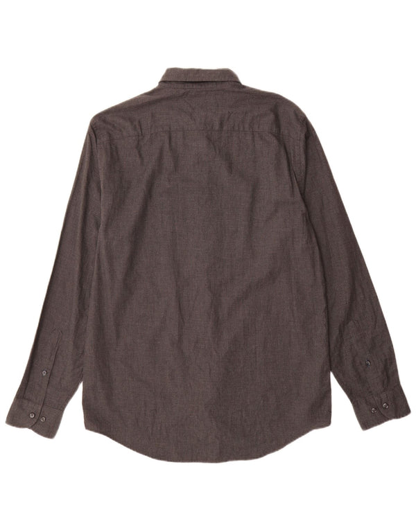 Camisa Tommy Hilfiger Hombre De Algodón Con Manchas Gris Medio