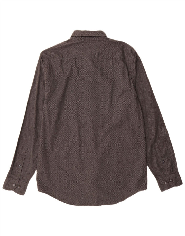 Camisa Tommy Hilfiger Hombre De Algodón Con Manchas Gris Medio