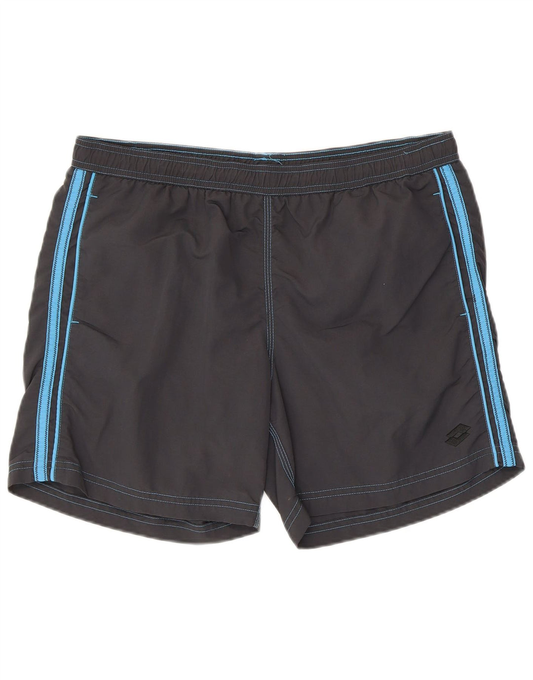 Lotto Mens Swimming Shorts Large W36 L5 Grey Polyamide