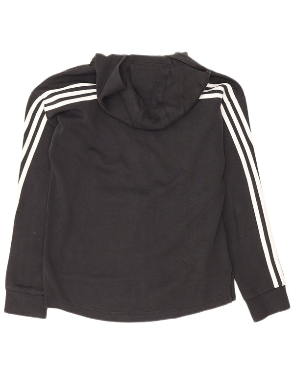 Adidas Girls Regular Fit Hættetrøje med lynlås 13-14 år Sort Sports
