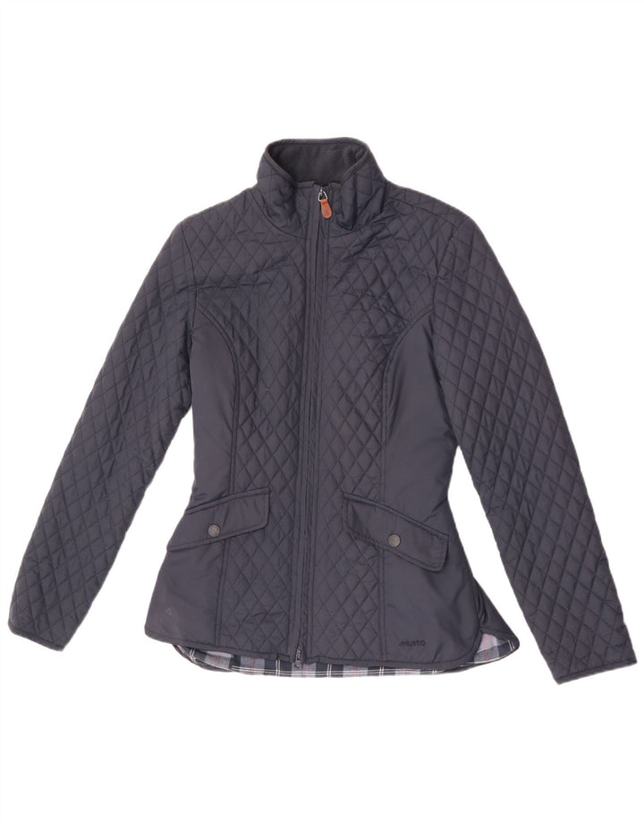 Musto Γυναικείο Καπιτονέ μπουφάν UK 8 Small Navy Blue Polyester