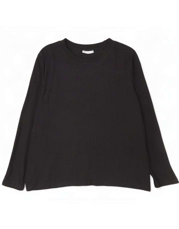 Zara Homme Top Manches Longues XL Noir