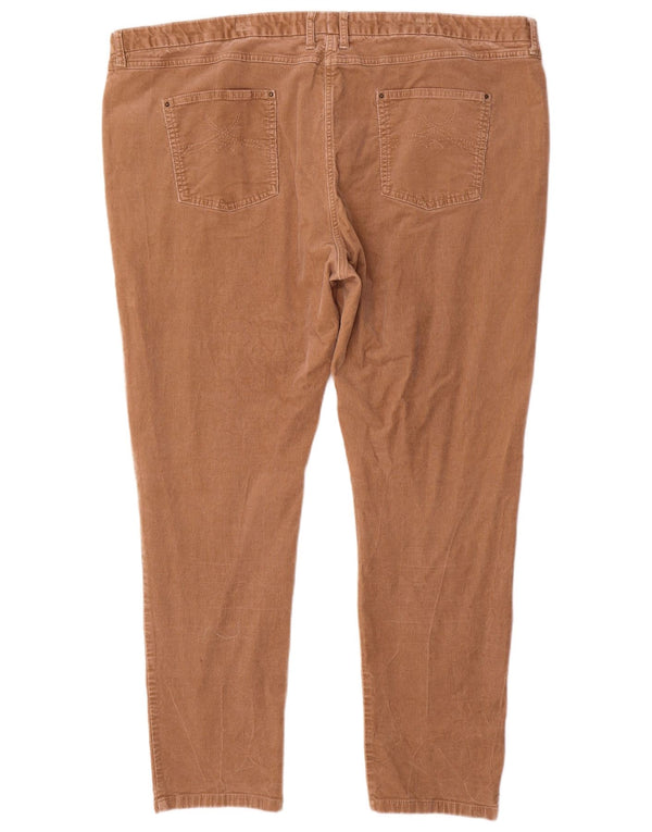 Marks & Spencer Damen Jegging-Cordhose UK 24 4XL W48 L30 Braun