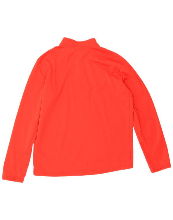 Nike Dri Fit Pullover-Trainingsanzugoberteil mit Reißverschluss für Jungen, 13–14 Jahre, XL, Rot