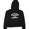 Womens Graphic Hoodie Jumper UK 14 Medium Vintage Umbro and Second-Hand Umbro from Messina Hembry 
