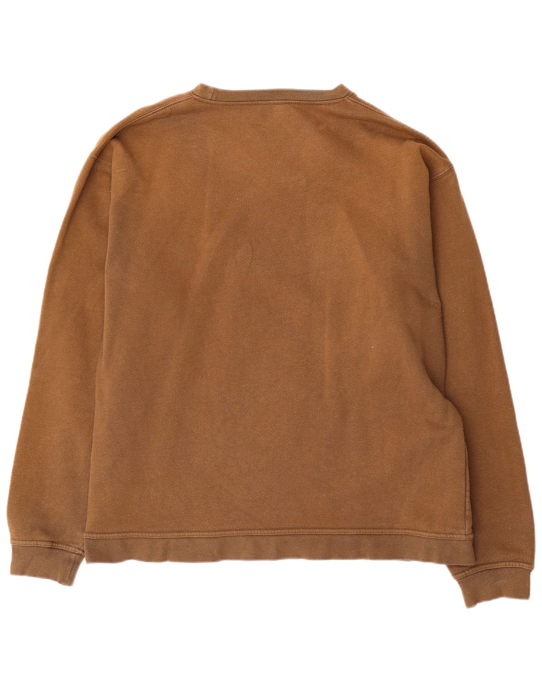 Timberland Mens Graphic Sweatshirt Jumper Medium Brown Cotton