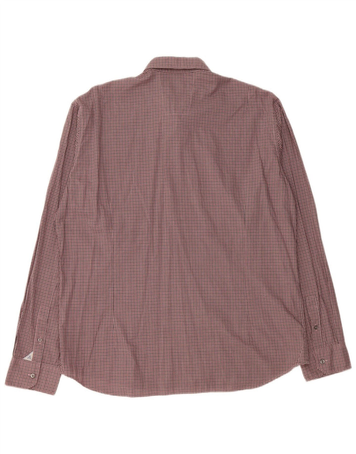 JOOP Herreskjorte XL Pink ternet bomuld