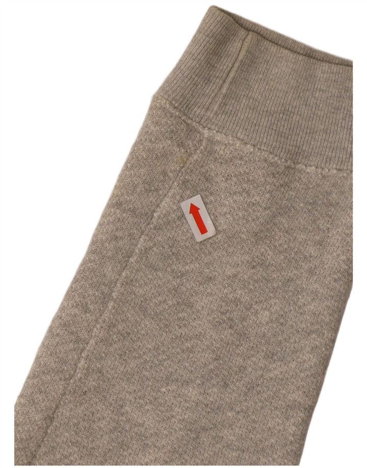 Jack Wills Womens Crop Sweatshirt Jumper UK 12 Medium  Grey Cotton