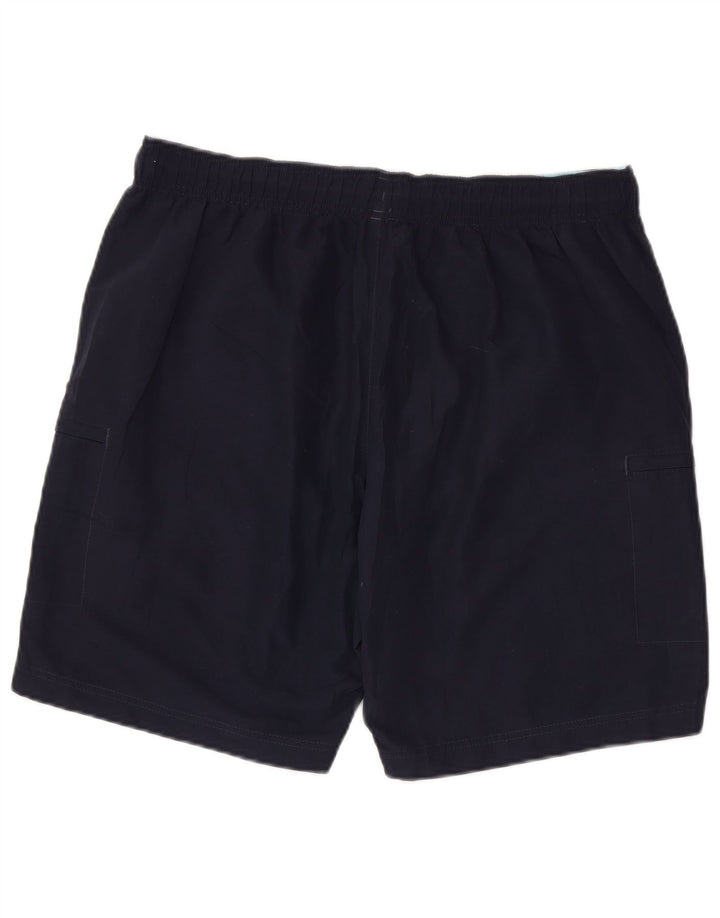 Marks & Spencer Mens Swimming Shorts Large Navy Blue Polyester