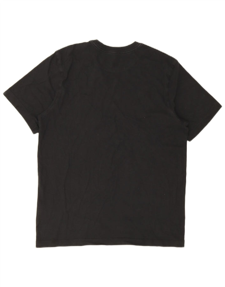 Nike Herre grafisk T-shirt Top Medium Sort Bomuld