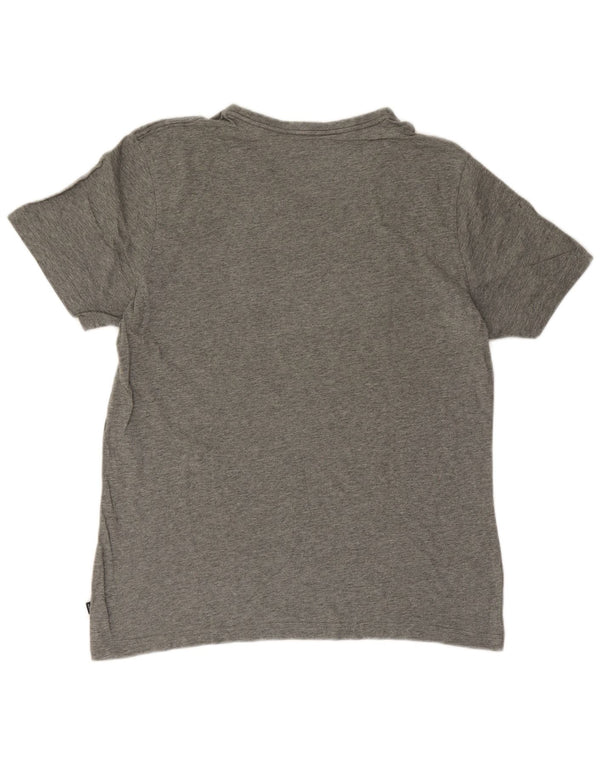 T-shirt grafica da uomo Puma Large grigia