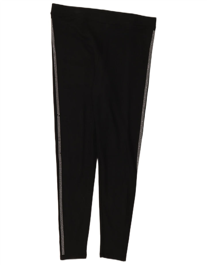 Marks & Spencer Dame Leggings UK 18 XL Sort Viscose