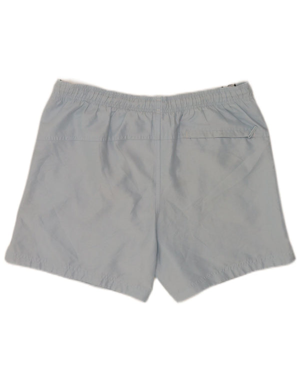 Calvin Klein Mens Graphic Swimming Shorts Medium Blue Colourblock Polyester