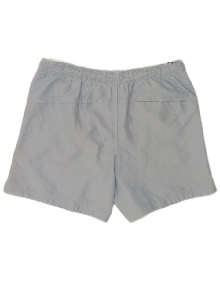 Calvin Klein Herre grafiske svømmeshorts Medium Blue Colourblock Polyester
