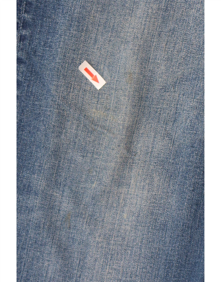 Crew Clothing Mens Regular Straight Jeans W38 L27 Blue Cotton