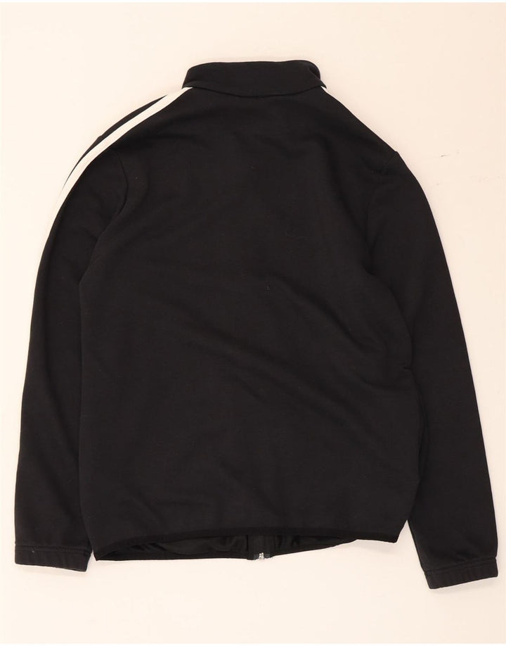 Giacca Top della Tuta da Ragazzo Adidas 13-14 Anni in Cotone Nero
