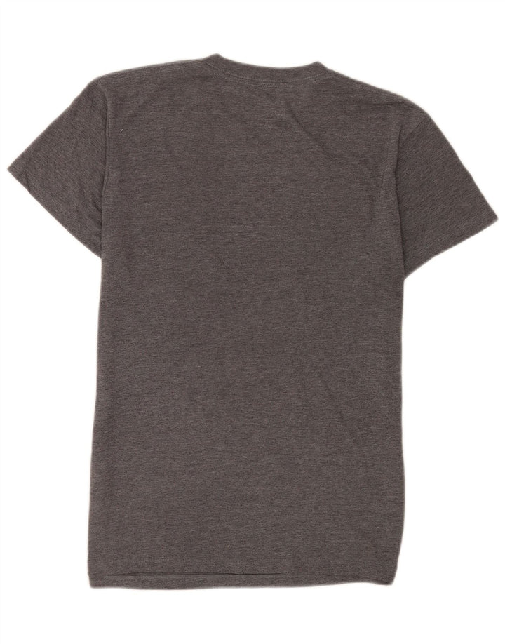 Camiseta masculina Vans Custom Fit Top cinza médio algodão manchado