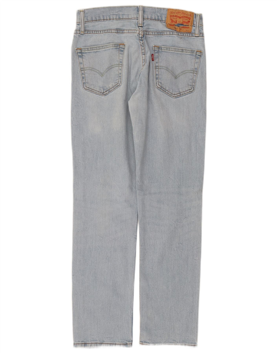 Calça jeans reta masculina Levi's W30 L29 azul