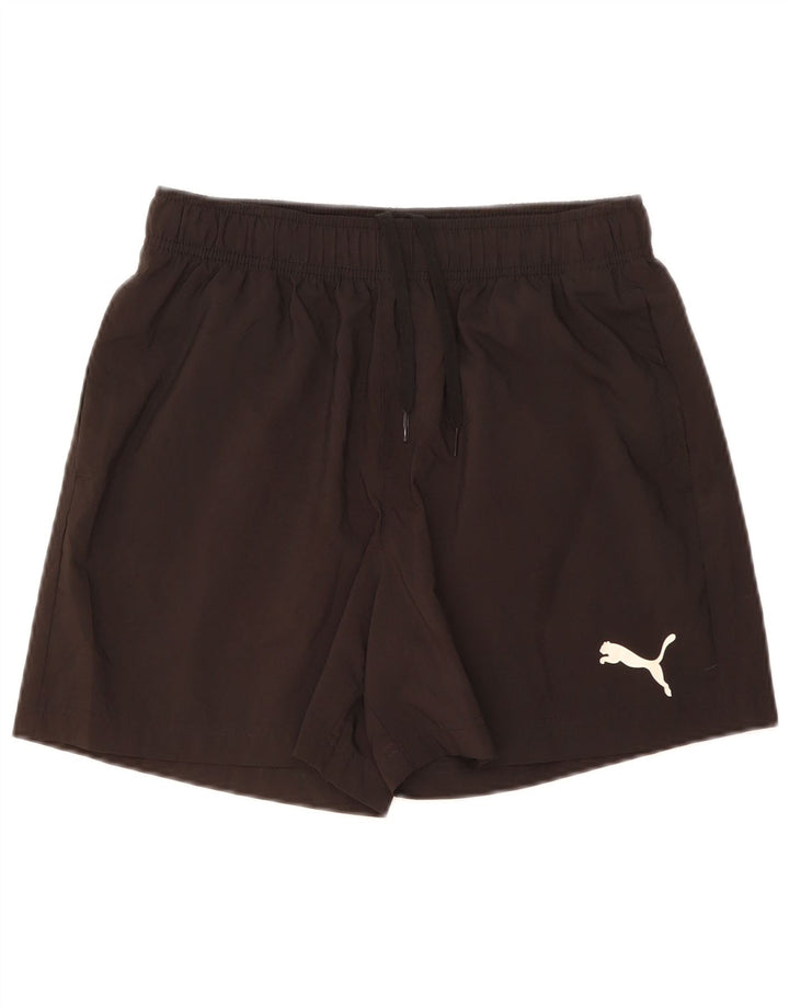 Pantalones cortos deportivos Puma para hombre poliéster negro mediano