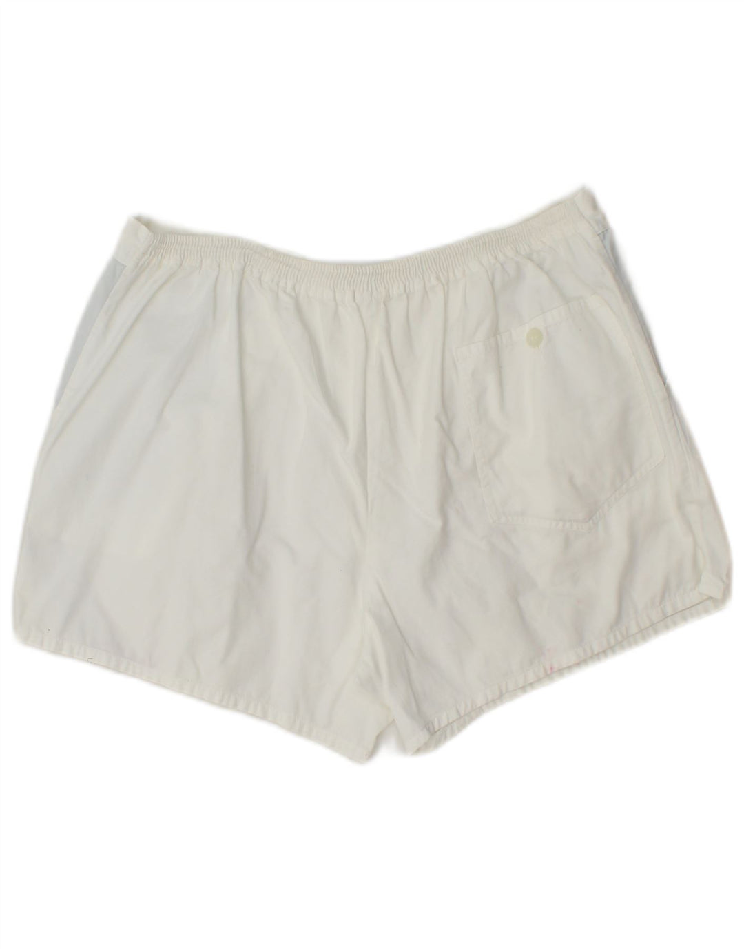 Vintage Mens Tennis Chino Shorts W32 Medium White