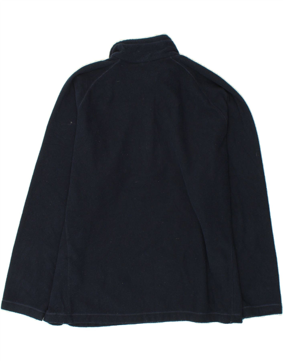 REGATTA Womens Zip Neck Sweatshirt Jumper UK 20 2XL Navy Blue Polyester Vintage Regatta and Second-Hand Regatta from Messina Hembry 