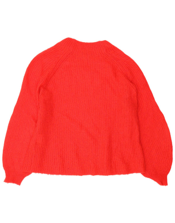 Max & Co. Pull à col rond pour femme UK 16 Large Rouge