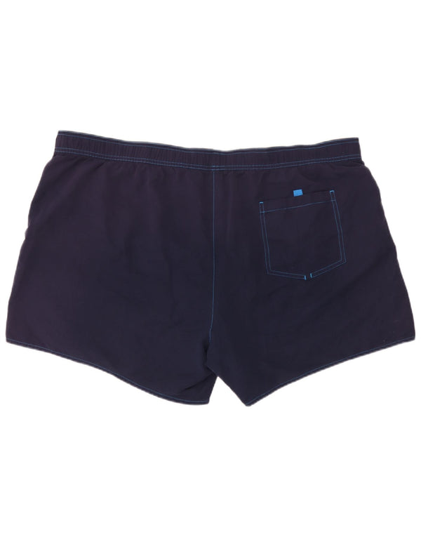 Pantaloncini da bagno da uomo Brugi 4XL Poliestere color block blu navy