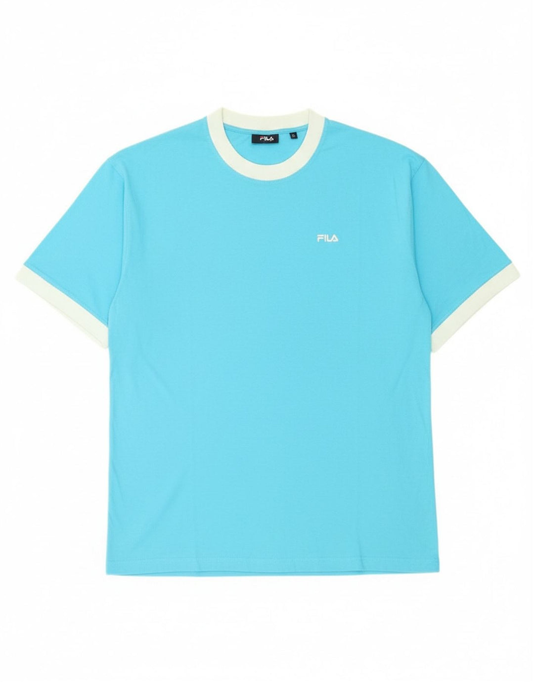 FILA Mens T-Shirt Top XL Blue Cotton