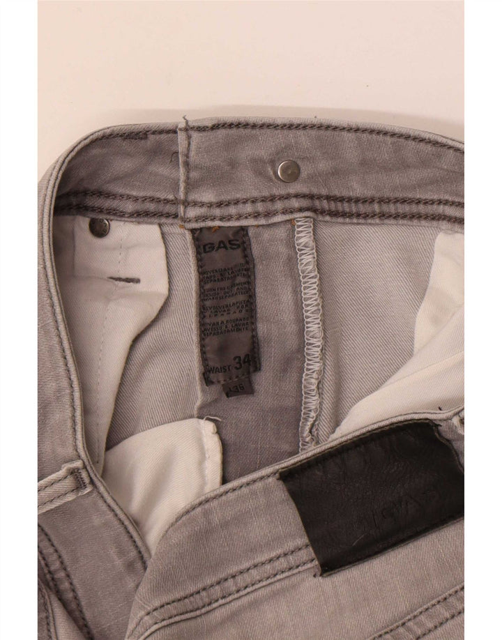 Gas Jean droit femme W34 L31 gris