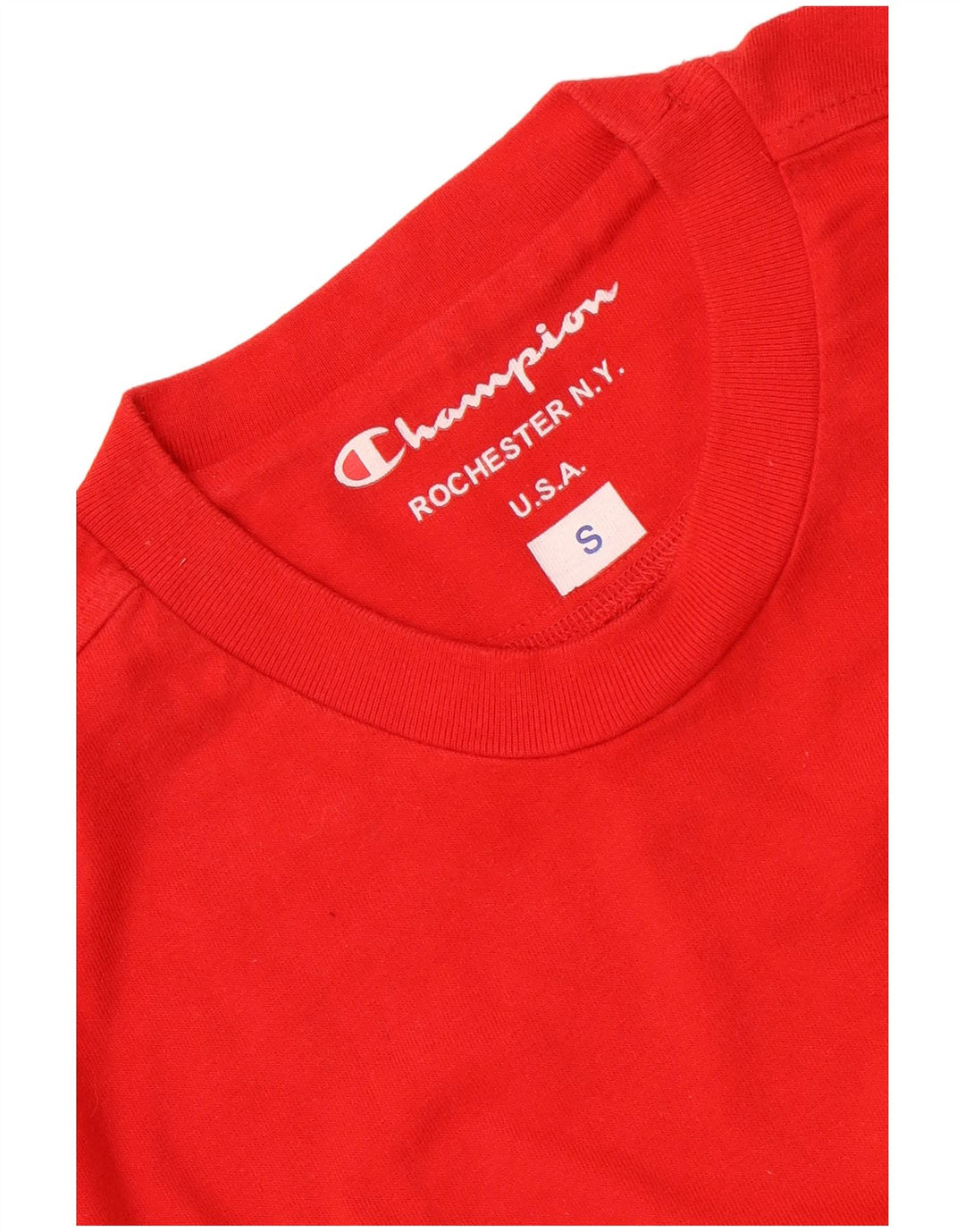 Champion Herre T-Shirt Top Lille Rød